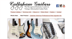 Desktop Screenshot of callahamguitars.com